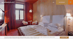 Desktop Screenshot of absolutumhotel.cz